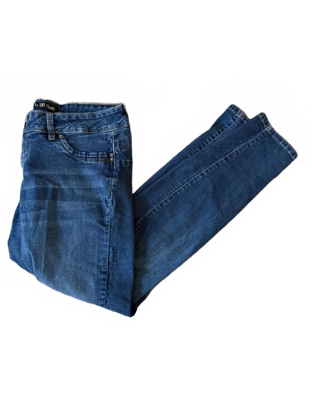 WBB Royalty For Me WannaBettaButt Women's Denim Jeans Size 16 Skinny Streetwear